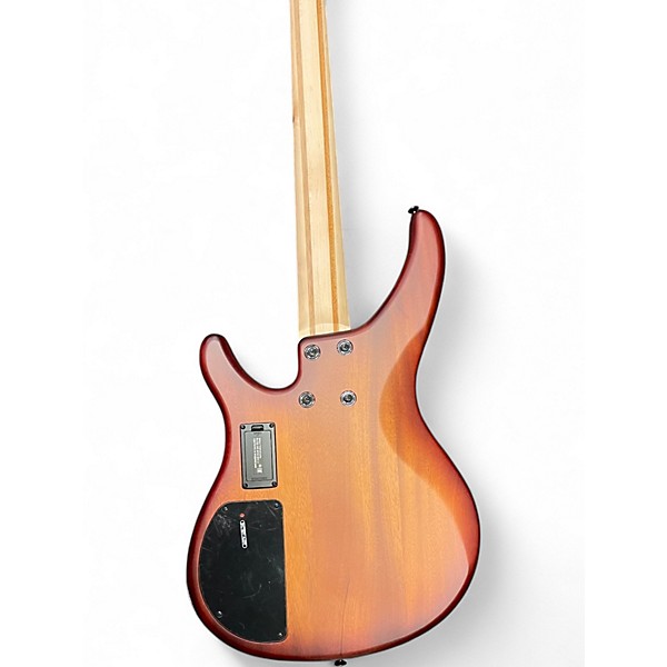 Used Yamaha TRBX504 Brick Burst Electric Bass Guitar