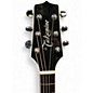 Used Takamine EF341C Black Acoustic Electric Guitar