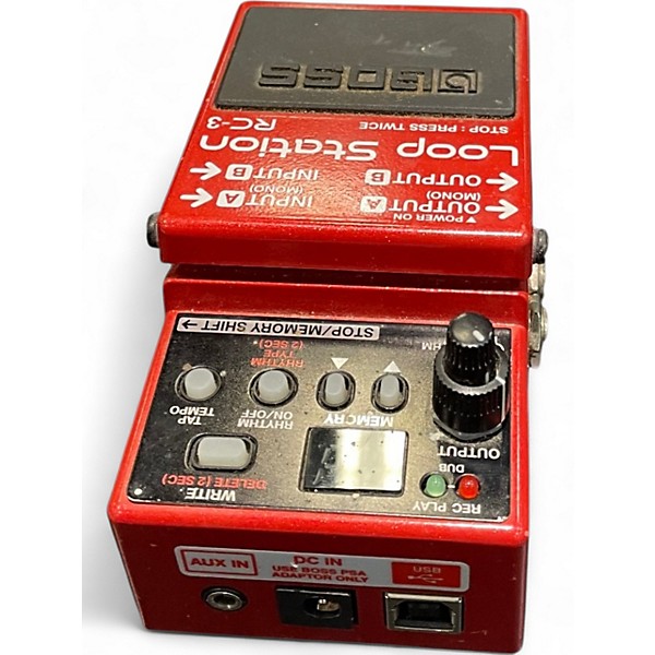Used BOSS RC3 Loop Station Pedal