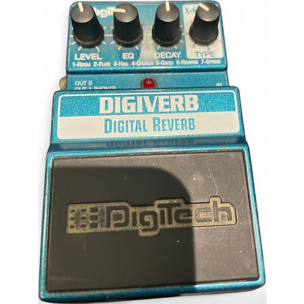 Used DigiTech DigiVerb Effect Pedal