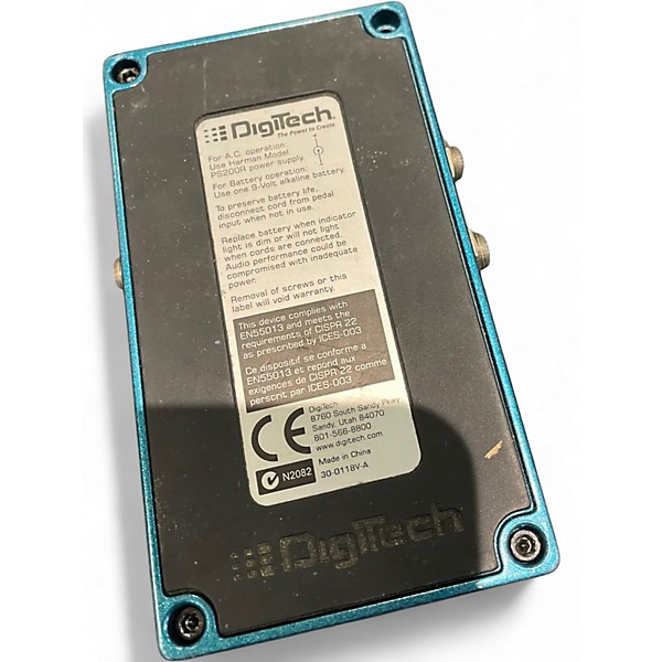 Used DigiTech DigiVerb Effect Pedal