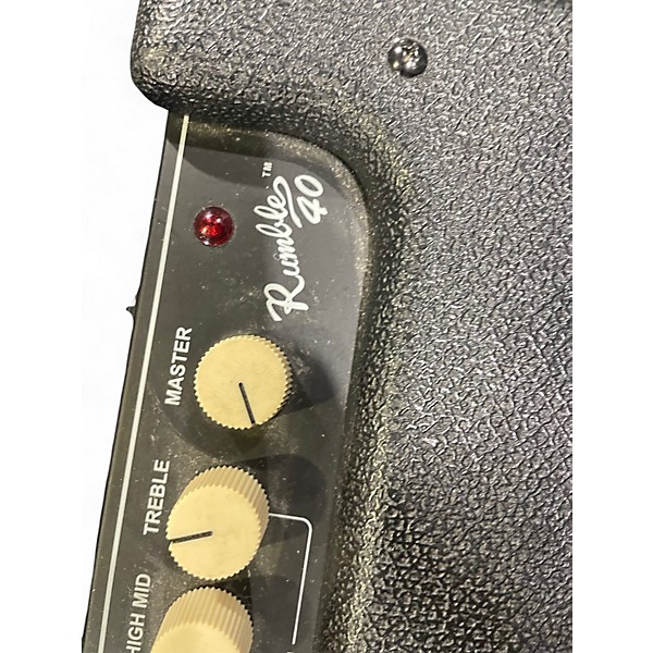 Used Fender rumble 40 Bass Combo Amp