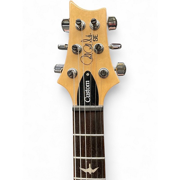 Used PRS SE Custom 24 green Solid Body Electric Guitar