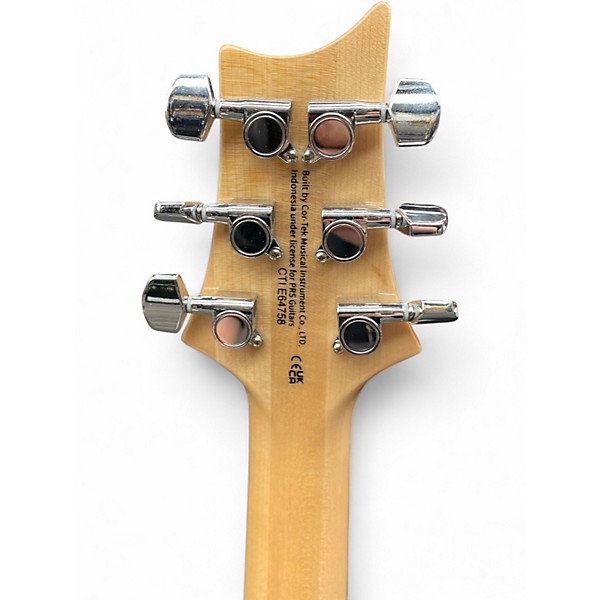 Used PRS SE Custom 24 green Solid Body Electric Guitar