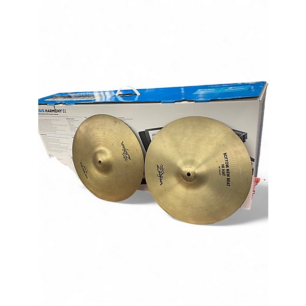 Used Zildjian 14in New Beat Hi Hat Pair Cymbal