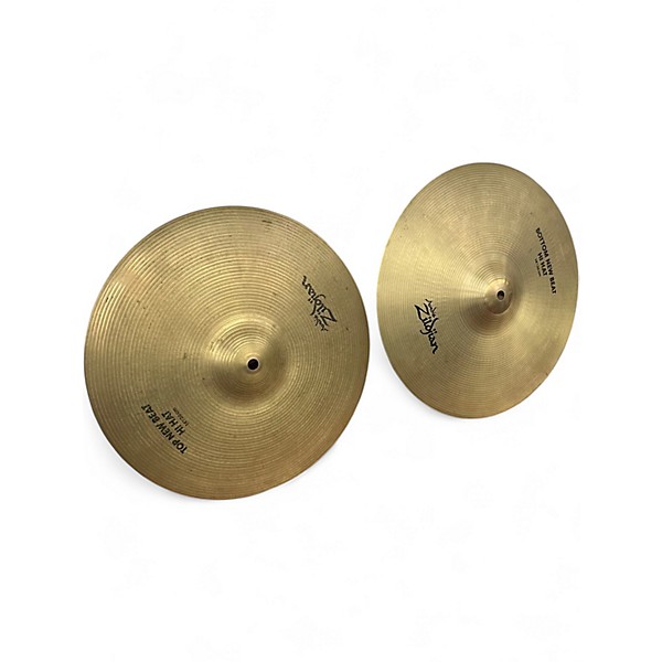 Used Zildjian 14in New Beat Hi Hat Pair Cymbal