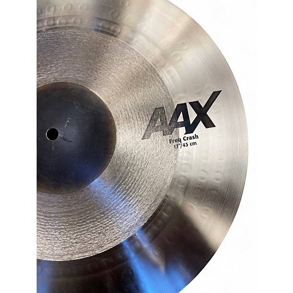 Used SABIAN 17in AAX Frequency Crash Cymbal