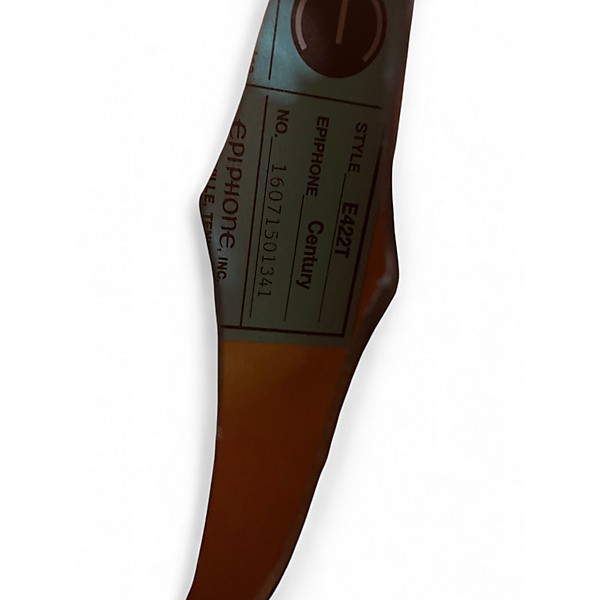 Used Epiphone E422T CENTURY 3 Color Sunburst Hollow Body Electric Guitar