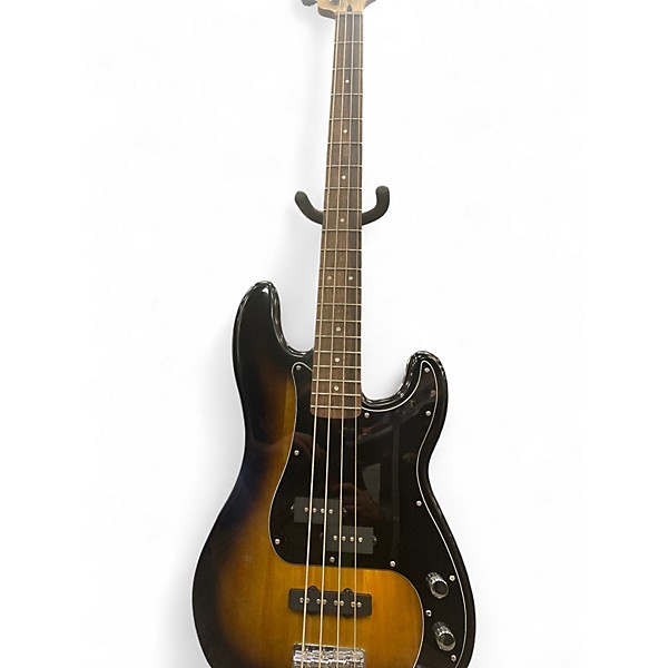 Used Squier Affinity Precision Bass Tobacco sun burst Electric Bass Guitar
