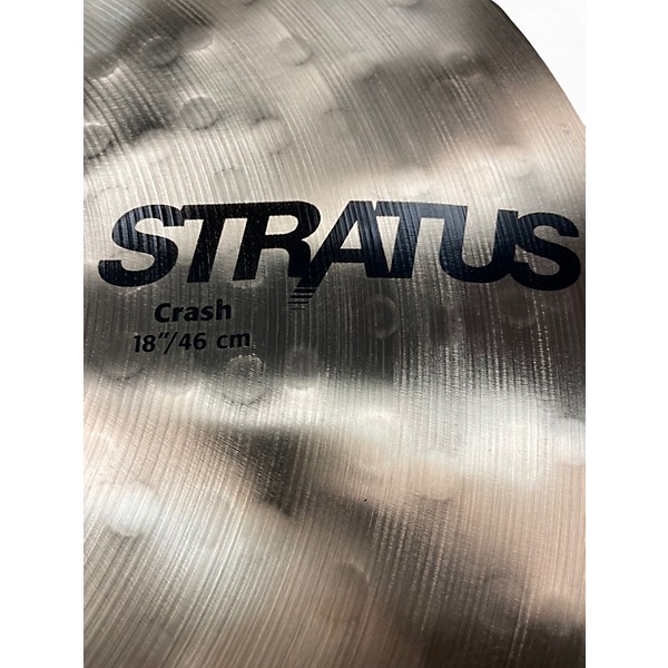 Used SABIAN 18in Stratus Crash Cymbal