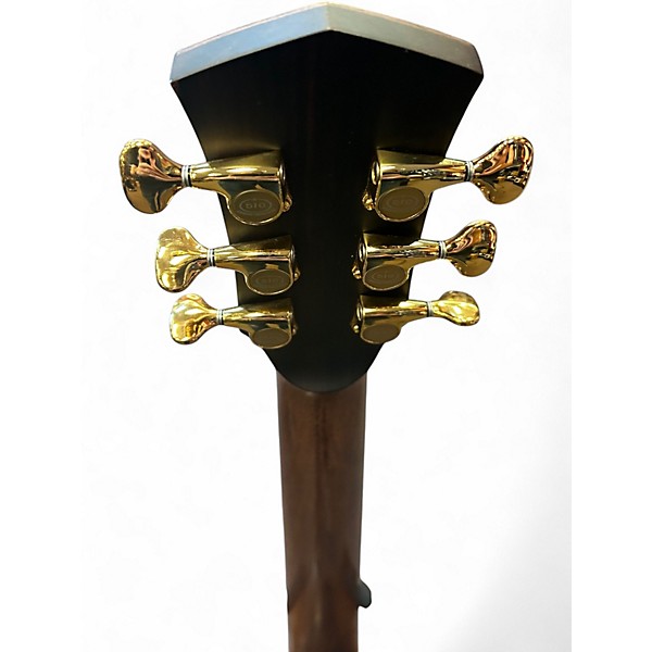 Used Cort MODERN BLACK Trans Black Acoustic Electric Guitar