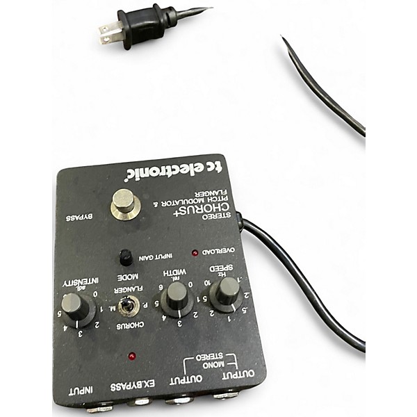 Used TC Electronic STEREO cHORUS+ Effect Pedal