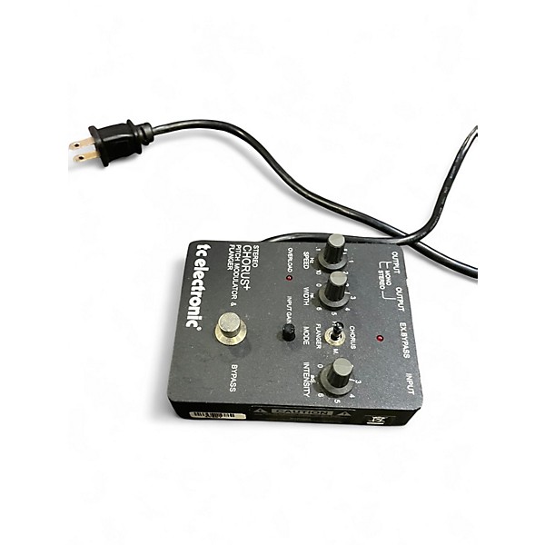 Used TC Electronic STEREO cHORUS+ Effect Pedal