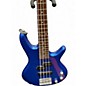 Used Ibanez GSRM20 Mikro Short Scale Blue Electric Bass Guitar