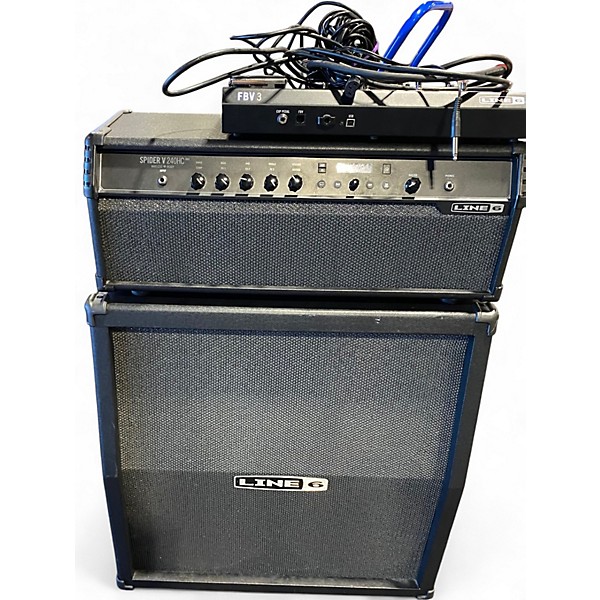 Used Line 6 Spider V 240HC Solid State Guitar Amp Head