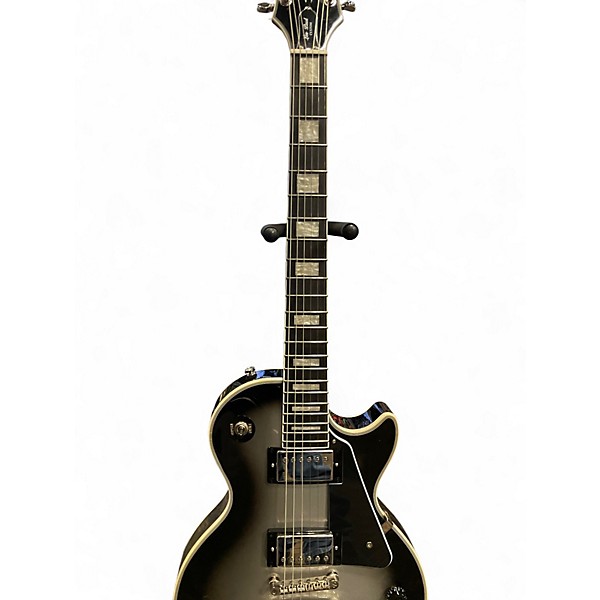 Used Epiphone Les Paul Custom Silverburst Solid Body Electric Guitar