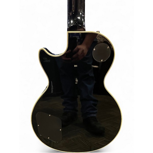 Used Epiphone Les Paul Custom Silverburst Solid Body Electric Guitar