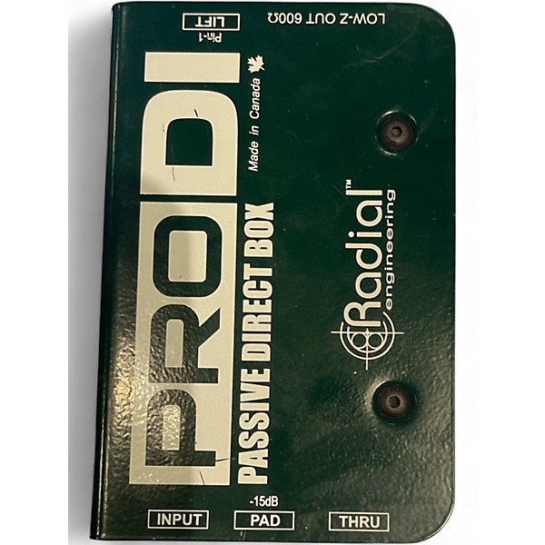 Used Radial Engineering pro di Direct Box