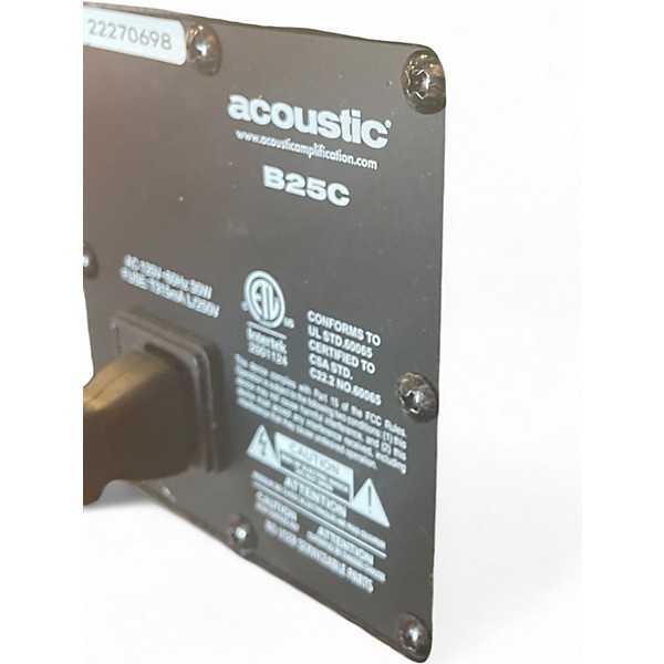 Used Acoustic B25C Bass Combo Amp