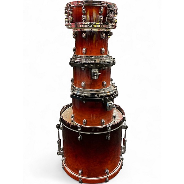 Used TAMA 5 Piece Starclassic 2 Tone Sunburst Drum Kit