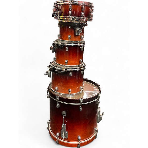 Used TAMA 5 Piece Starclassic 2 Tone Sunburst Drum Kit
