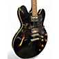 Used Epiphone Dot Ebony Hollow Body Electric Guitar