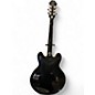 Used Epiphone Dot Ebony Hollow Body Electric Guitar