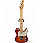 Used Fender American Deluxe Telecaster Aged Cherry Burst Solid Body Electric Guitar thumbnail