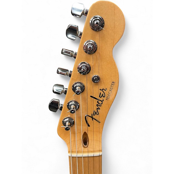 Used Fender American Deluxe Telecaster Aged Cherry Burst Solid Body Electric Guitar