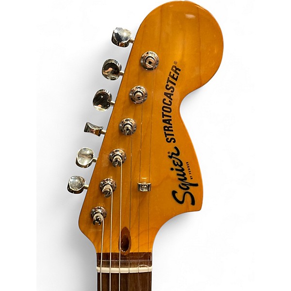 Used Squier Classic Vibe Stratocaster Olympic White Solid Body Electric Guitar