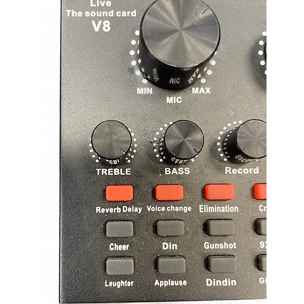 Used Live The Sound Card v8 Control Surface