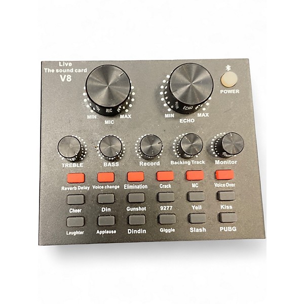 Used Live The Sound Card v8 Control Surface