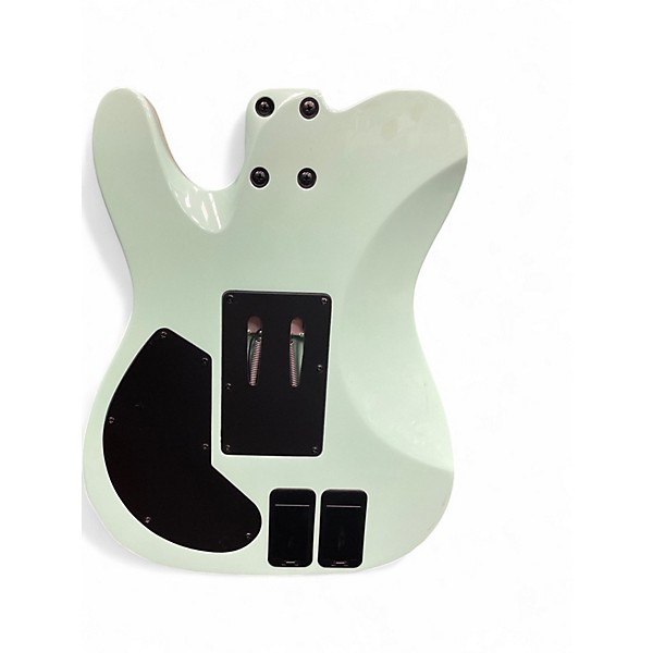 Used Schecter Guitar Research Diamond Series PT Mint Green Solid Body Electric Guitar