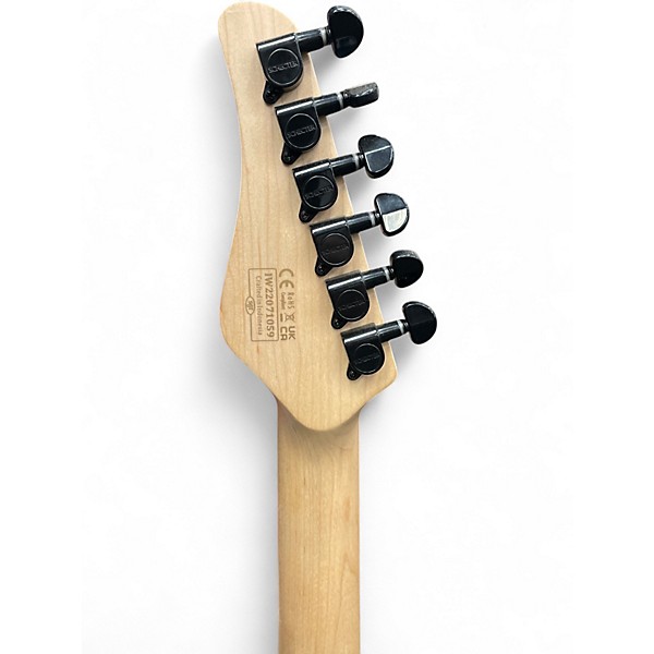 Used Schecter Guitar Research Diamond Series PT Mint Green Solid Body Electric Guitar