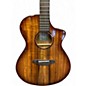 Used Breedlove Pursuit Concert EX S A CE Natural Acoustic Electric Guitar