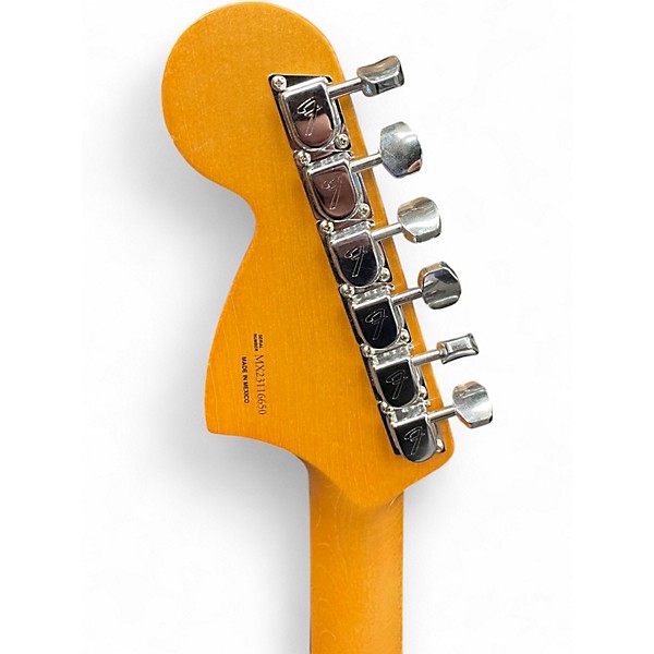 Used Fender VINTERA 70S JAGUAR Black Solid Body Electric Guitar