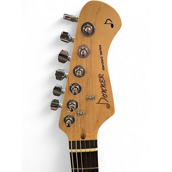 Used Donner Standard Series Stratocaster Sunburst Solid Body Electric Guitar