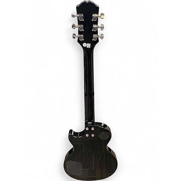 Used Epiphone Les Paul Tribute Plus Black Solid Body Electric Guitar