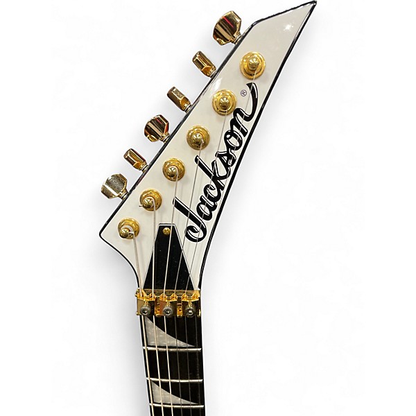 Used Jackson CONCEPT SERIES RHOADS RR24HS WHITE Solid Body Electric Guitar