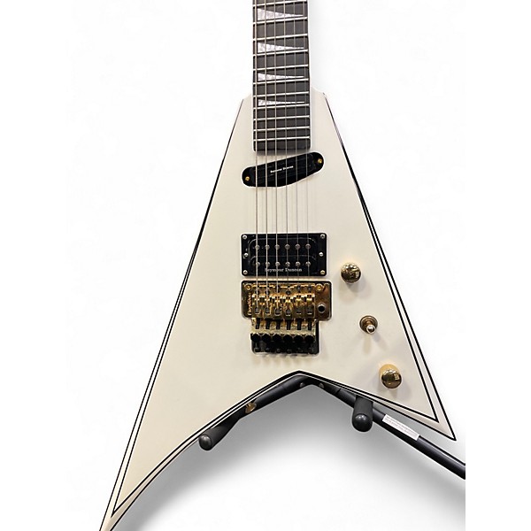 Used Jackson CONCEPT SERIES RHOADS RR24HS WHITE Solid Body Electric Guitar