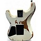 Used Charvel Pro Mod Relic San Dimas Style 1 HH FR White Solid Body Electric Guitar
