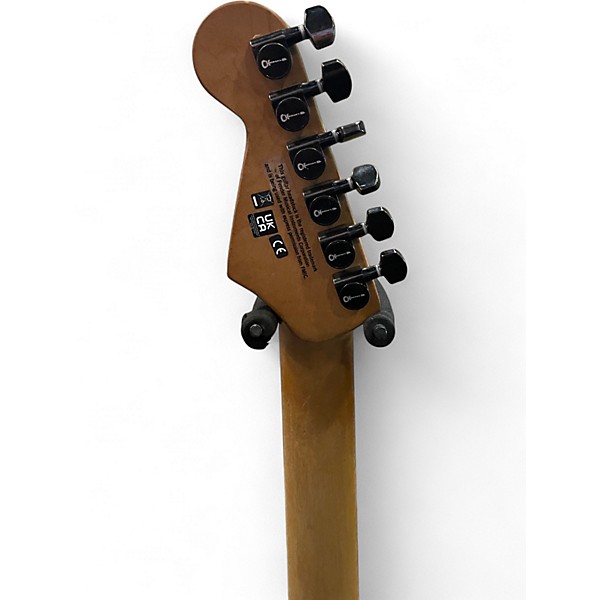 Used Charvel Pro Mod Relic San Dimas Style 1 HH FR White Solid Body Electric Guitar