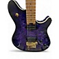 Used 2020s EVH Wolfgang Special QM Trans Purple Solid Body Electric Guitar