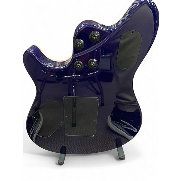 Used 2020s EVH Wolfgang Special QM Trans Purple Solid Body Electric Guitar