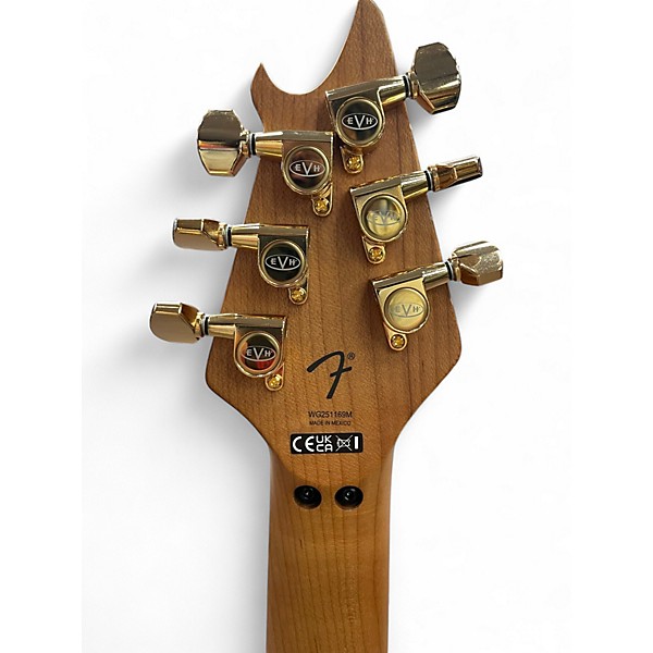 Used 2020s EVH Wolfgang Special QM Trans Purple Solid Body Electric Guitar