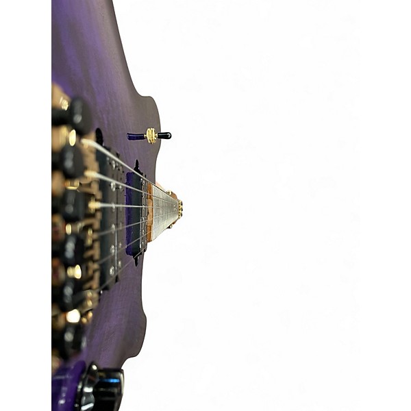 Used 2020s EVH Wolfgang Special QM Trans Purple Solid Body Electric Guitar