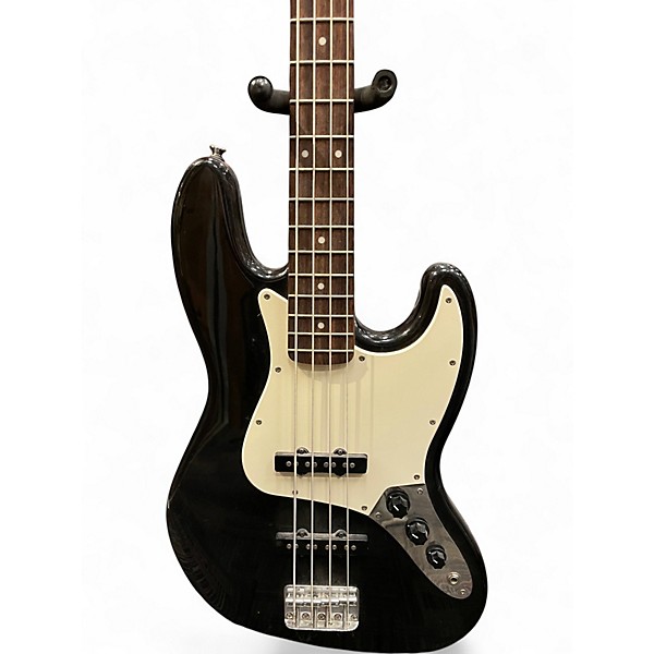 Used Squier Affinity Jazz Bass Black Electric Bass Guitar