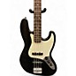 Used Squier Affinity Jazz Bass Black Electric Bass Guitar