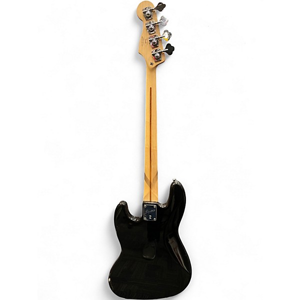 Used Squier Affinity Jazz Bass Black Electric Bass Guitar