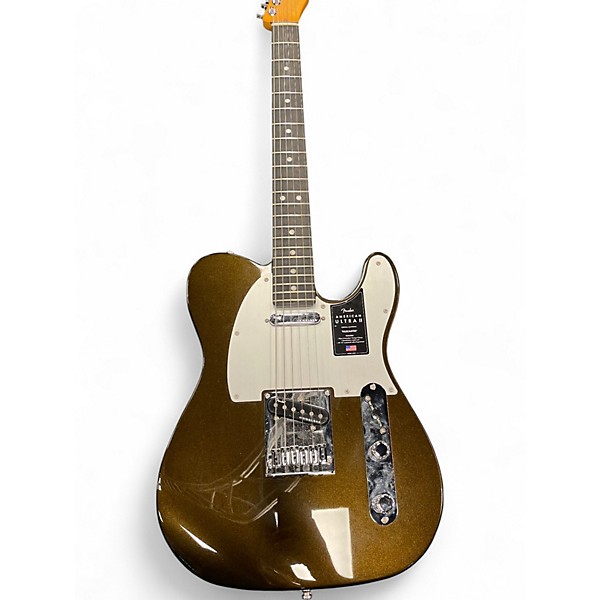 Used 2024 Fender American Ultra II Telecaster Texas Tea Solid Body Electric Guitar